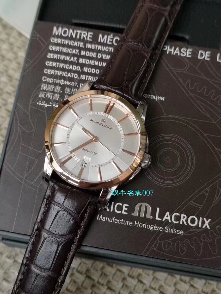 【Maurice Lacroix渠道原单】艾美奔涛系列PT6148-SS001-131-1，PT6148-SS002-131-1，PT6148-SS002-330 wrist watch  / AI08