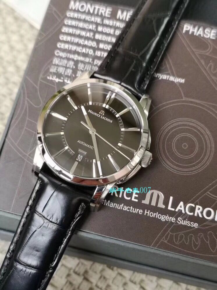 【Maurice Lacroix渠道原单】艾美奔涛系列PT6148-SS001-131-1，PT6148-SS002-131-1，PT6148-SS002-330 wrist watch  / AI08