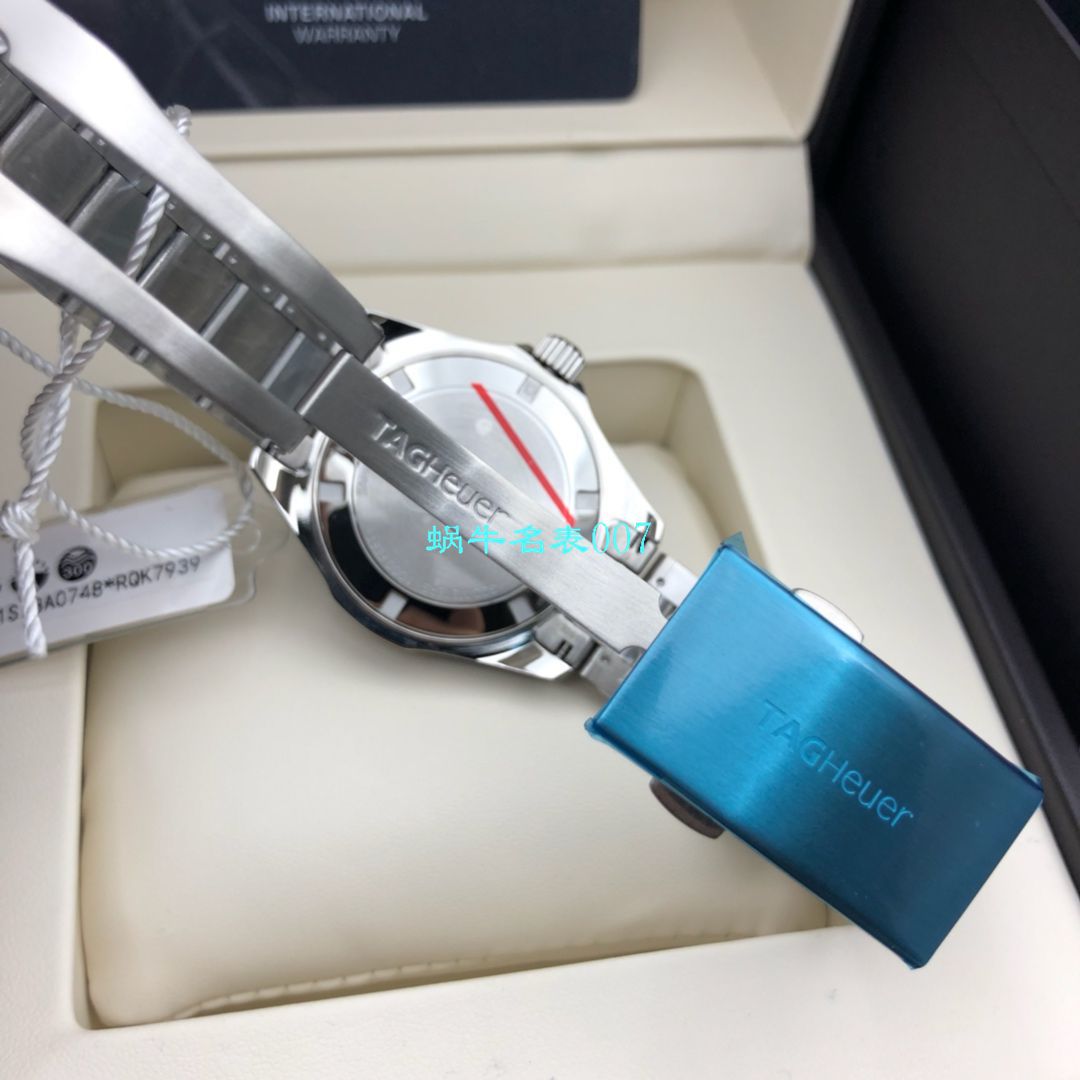 【Tag Heuer渠道女装原单】 TAG Heuer 竞潜系列WAY131S.BA0748，WAY131K.BA0748 wrist watch  / TG080