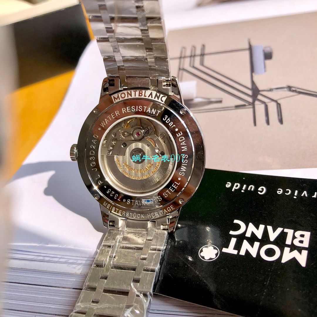 【MONTBLANC渠道原单】万宝龙传承典藏系列U0111581 wrist watch  / M022