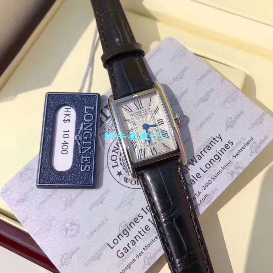 【渠道原单女表林志玲同款】 Longines 优雅DOLCEVITA黛绰维纳系列L5.255.4.71.5 wrist watch  / L121