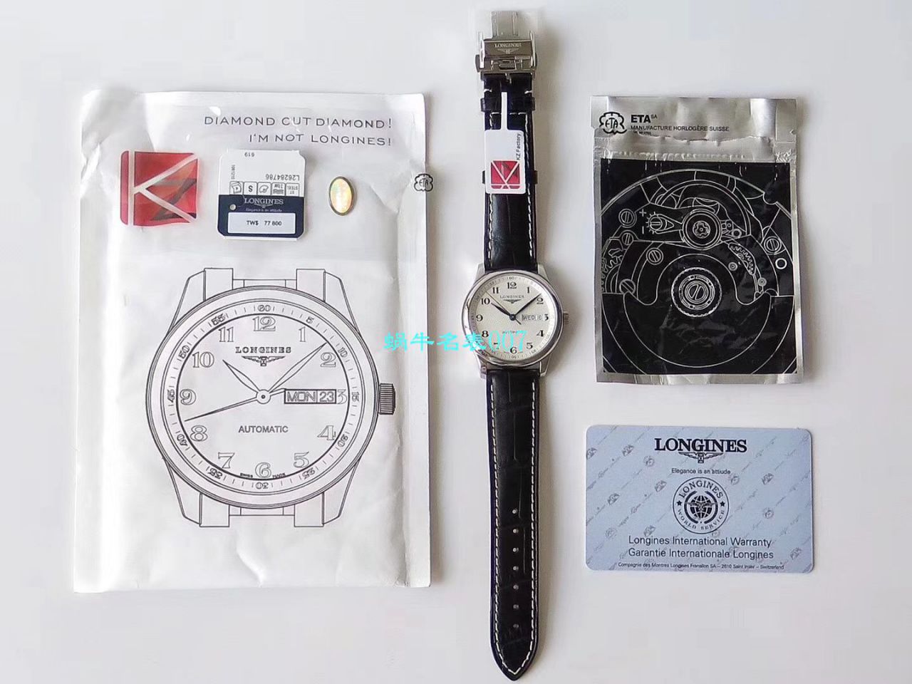 【 Video analysis KZ Factory Longines复刻高仿表】 Longines 名匠系列L2.755.4.78.6、L2.755.4.78.3 wrist watch  / LG100