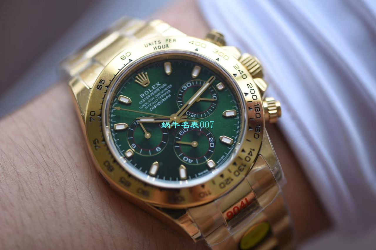 【NOOB Factory ROLEX top 复刻高仿表】 Rolex  Cosmograph Daytona  Ditongna 系列116508 wrist watch  / R388