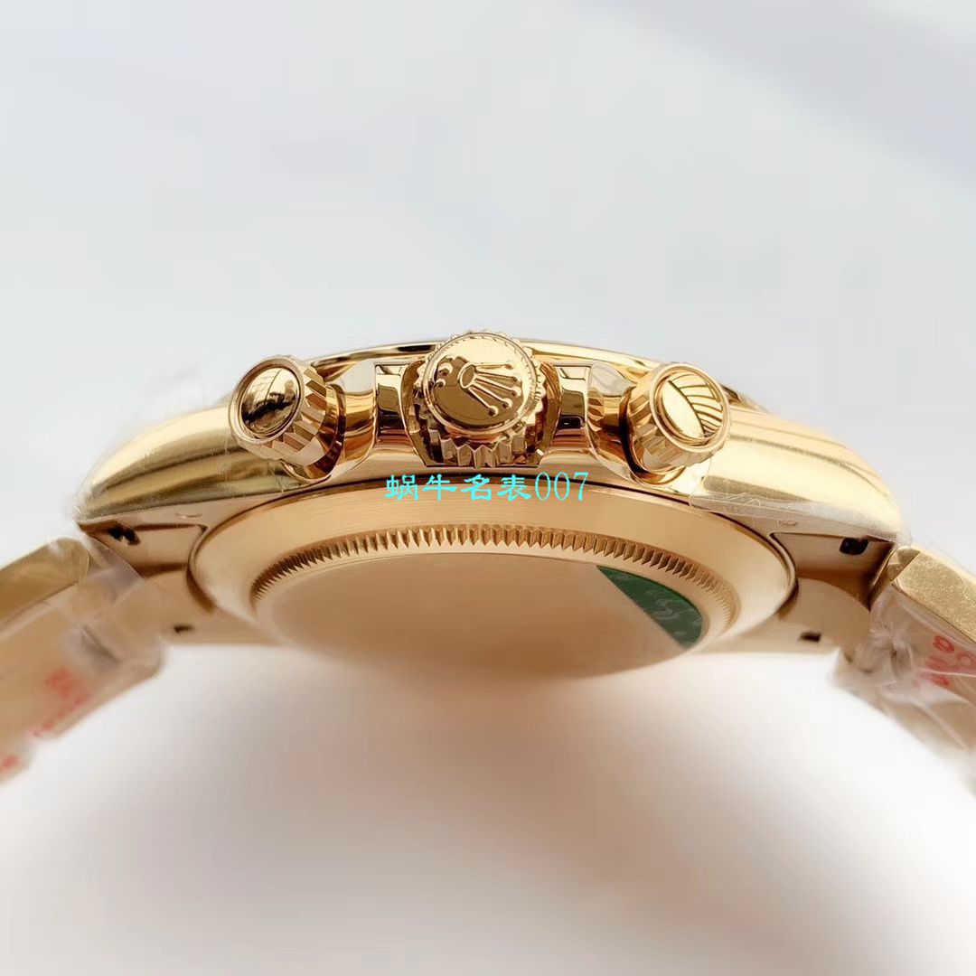 【N Factory 复刻表独家真正4130 Movement 】 Rolex  Cosmograph Daytona  Ditongna  top 复刻高仿116508金盘 wrist watch  / R389