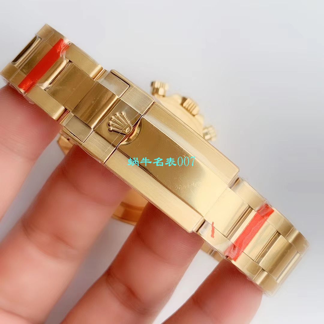 【N Factory 复刻表独家真正4130 Movement 】 Rolex  Cosmograph Daytona  Ditongna  top 复刻高仿116508金盘 wrist watch  / R389