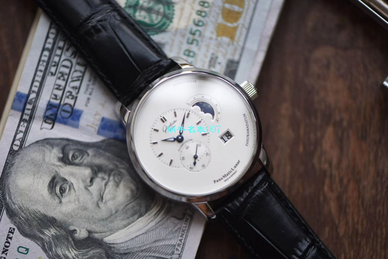 【TZ Factory Glashütte Original复刻高仿表】glashuette original原创偏心系列1-90-02-42-32-05 wrist watch  / GLA053
