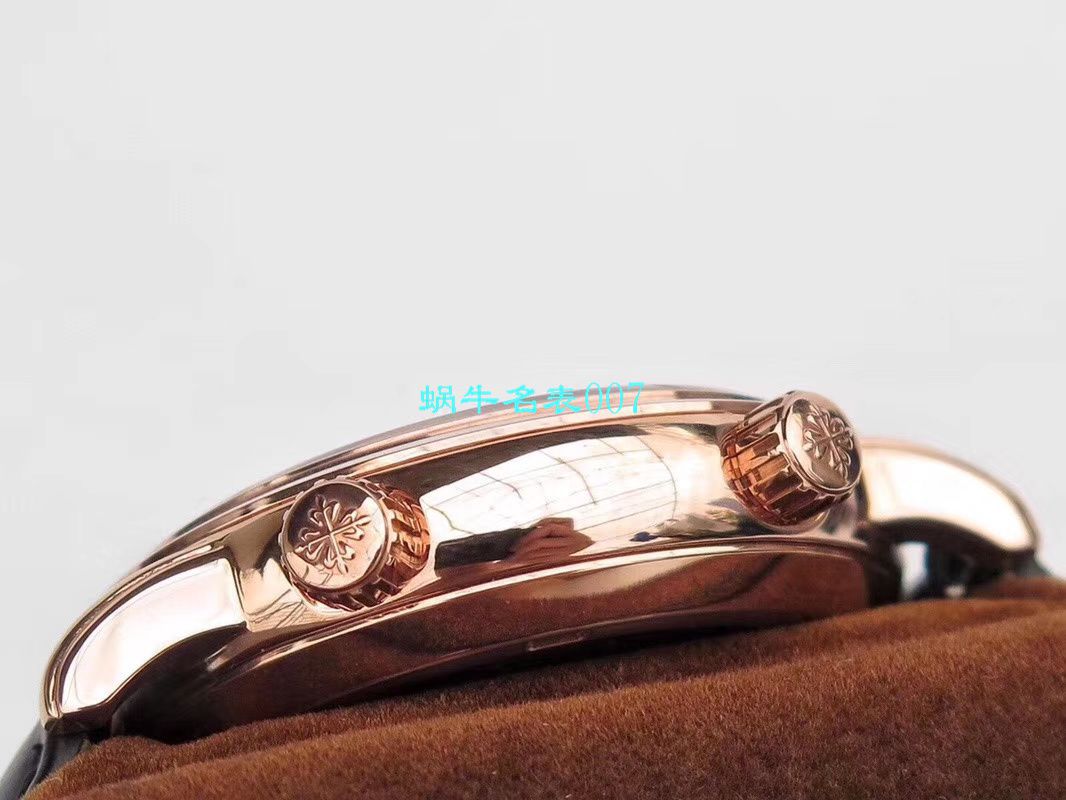 【台湾 Factory PATEK PHILIPPE复刻高仿表】 PATEK PHILIPPE 超级复杂功能计时系列6104R-001 wrist watch  / BD232
