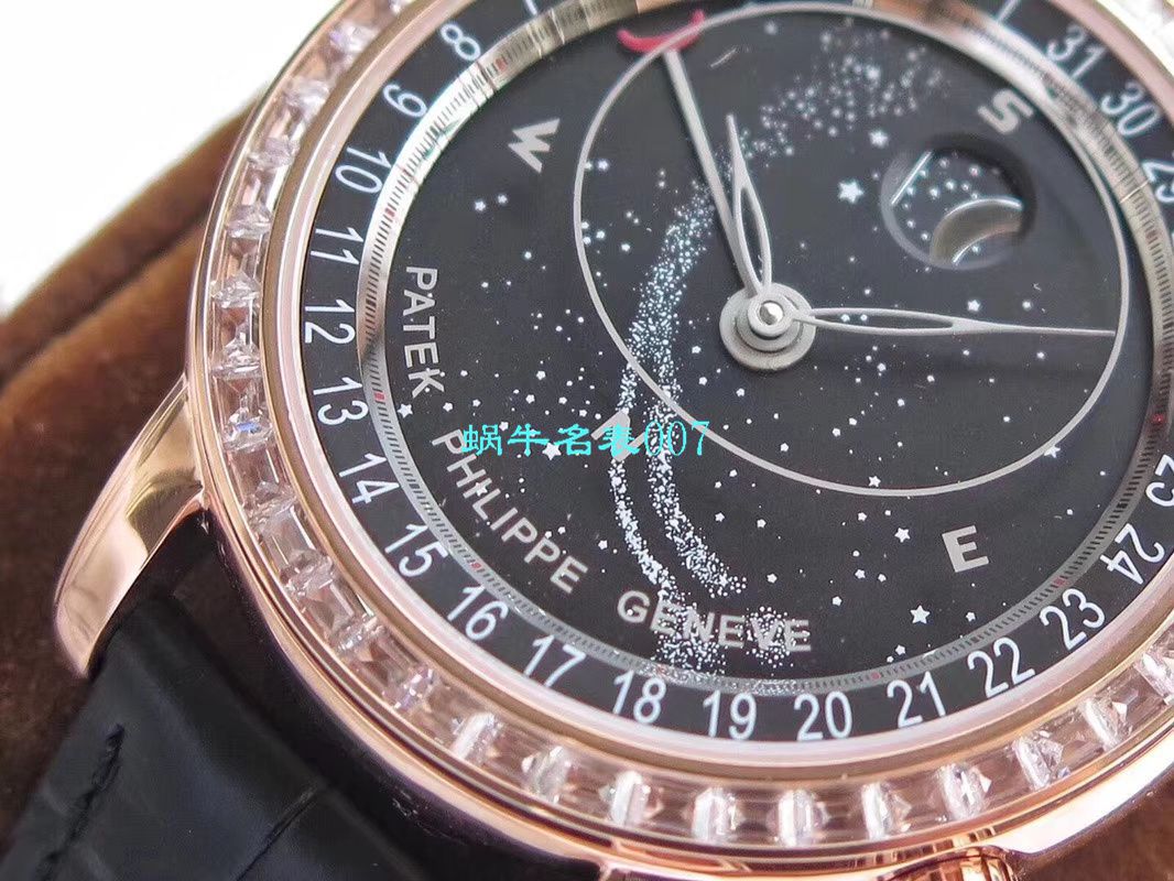 【台湾 Factory PATEK PHILIPPE复刻高仿表】 PATEK PHILIPPE 超级复杂功能计时系列6104R-001 wrist watch  / BD232