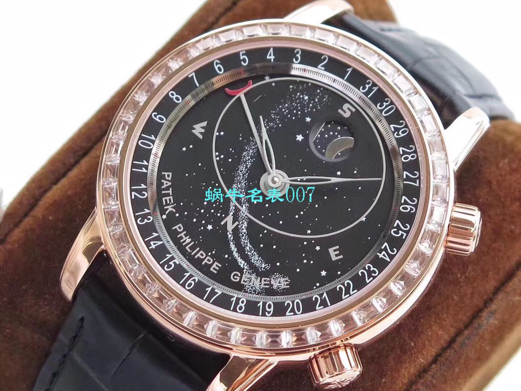 【台湾 Factory PATEK PHILIPPE复刻高仿表】 PATEK PHILIPPE 超级复杂功能计时系列6104R-001 wrist watch  / BD232