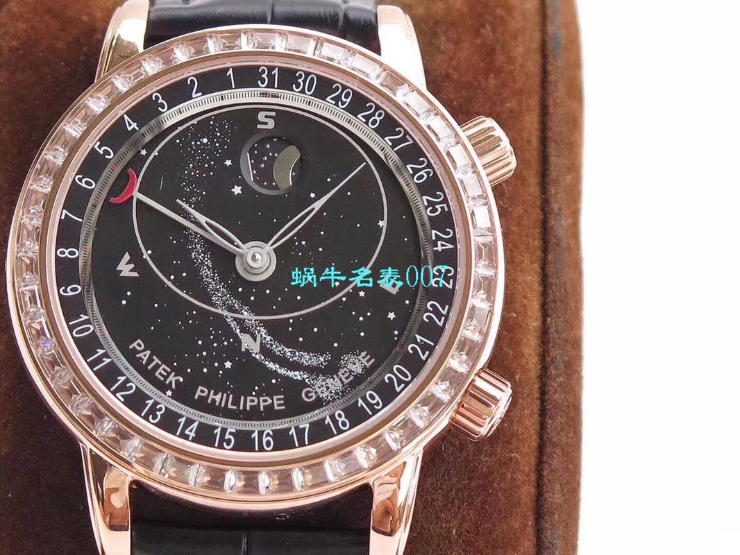 【台湾 Factory PATEK PHILIPPE复刻高仿表】 PATEK PHILIPPE 超级复杂功能计时系列6104R-001 wrist watch  / BD232