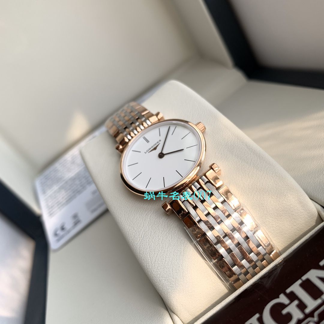 【渠道原单】 Longines 优雅系列L4.209.1.92.7 wrist watch  / L101