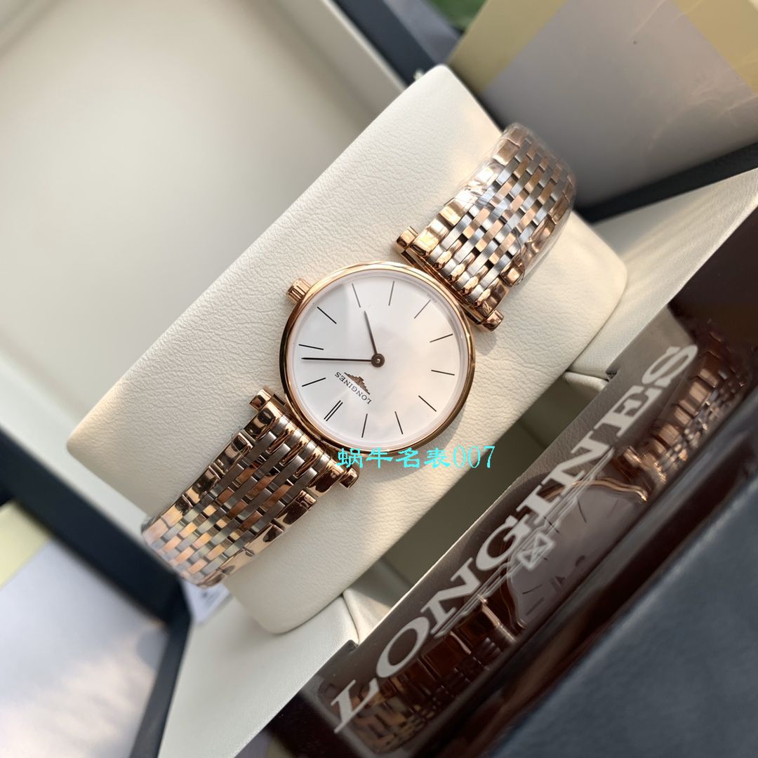 【渠道原单】 Longines 优雅系列L4.209.1.92.7 wrist watch  / L101