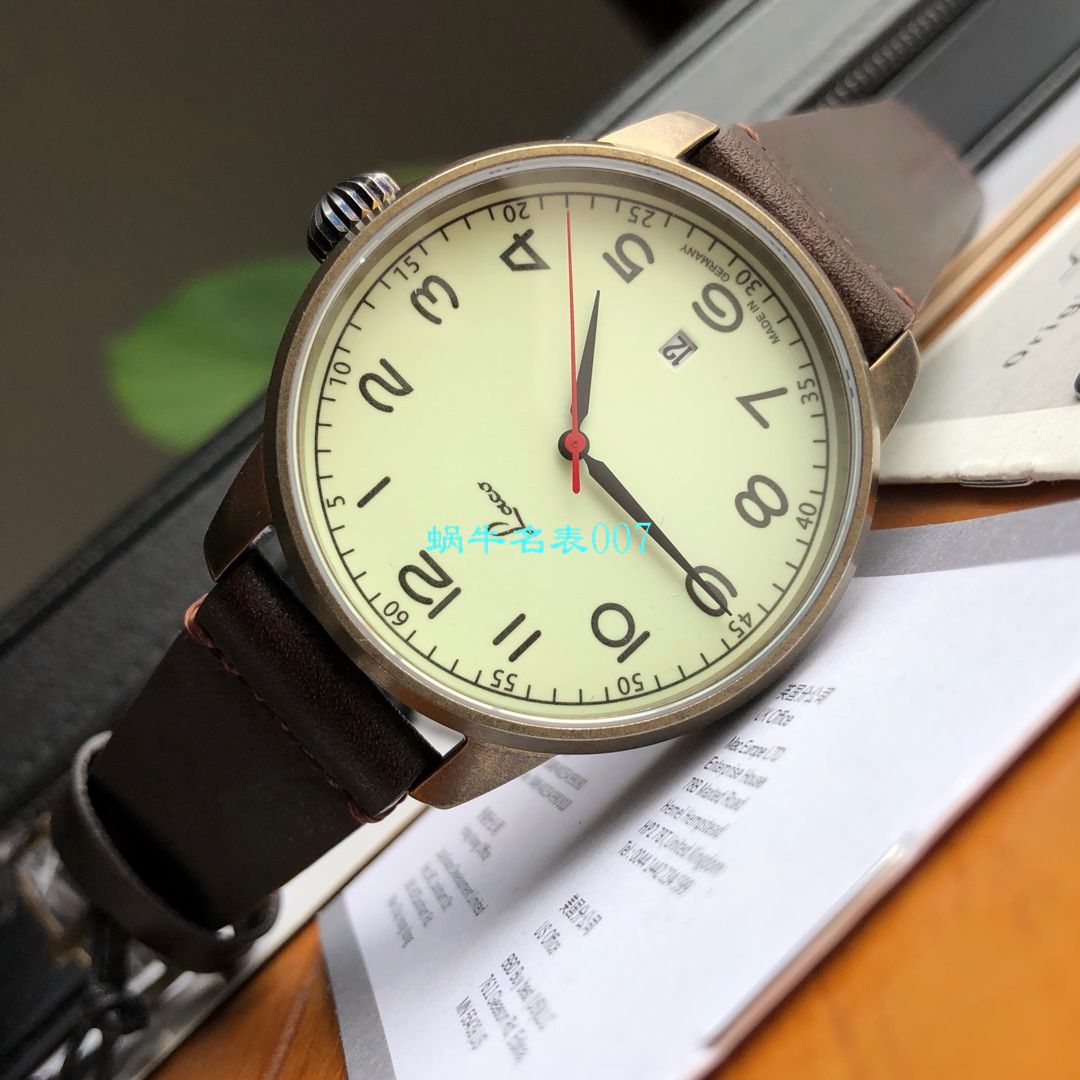 【渠道LACO原单】朗坤飞行员系列861760N wrist watch  