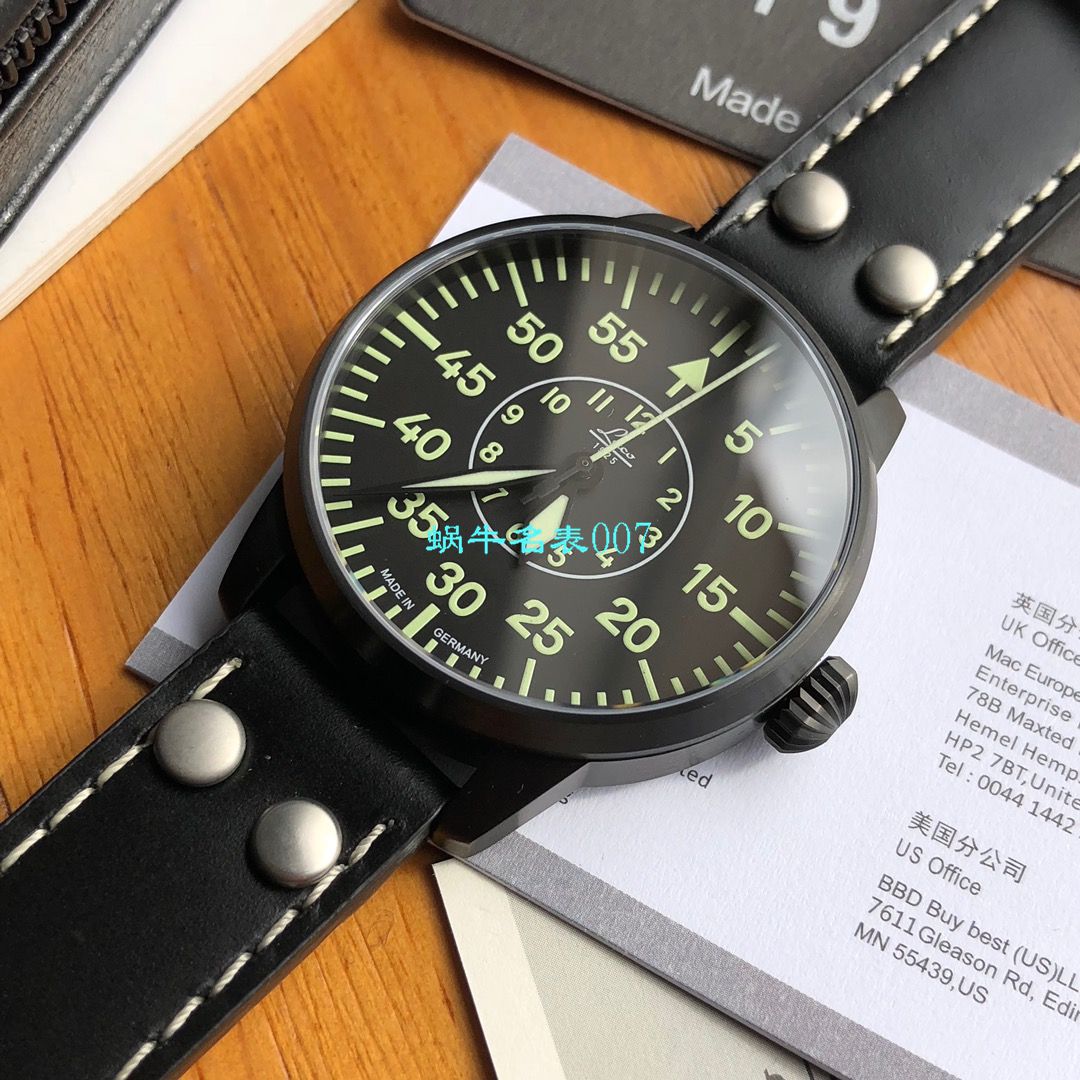 【渠道LACO原单】朗坤飞行员系列861760N wrist watch  