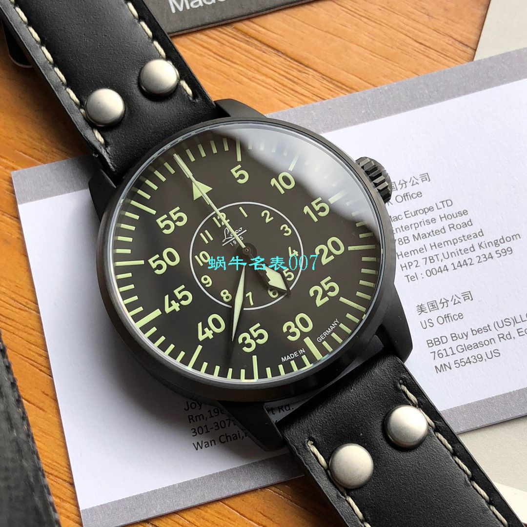 【渠道LACO原单】朗坤飞行员系列861760N wrist watch  