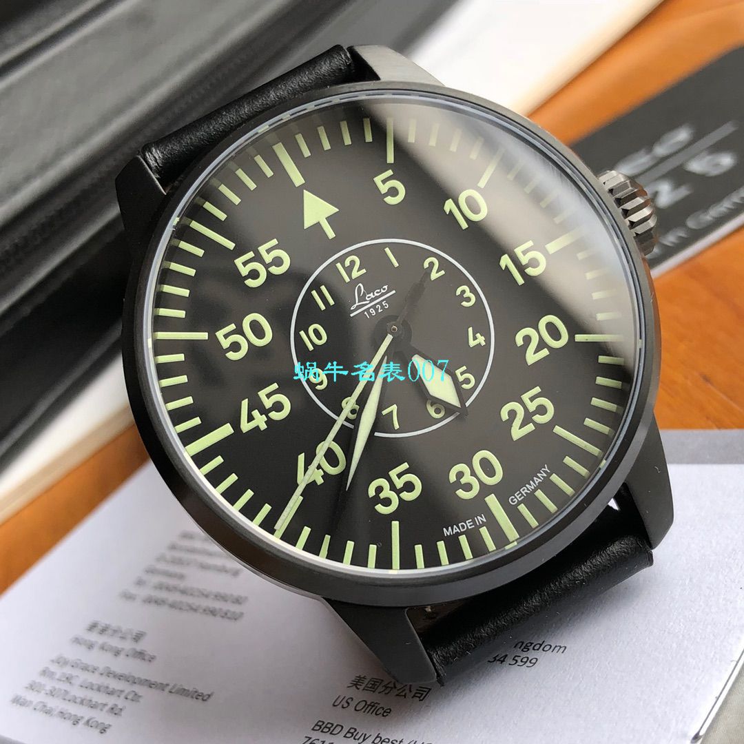 【渠道LACO原单】朗坤飞行员系列861760N wrist watch  