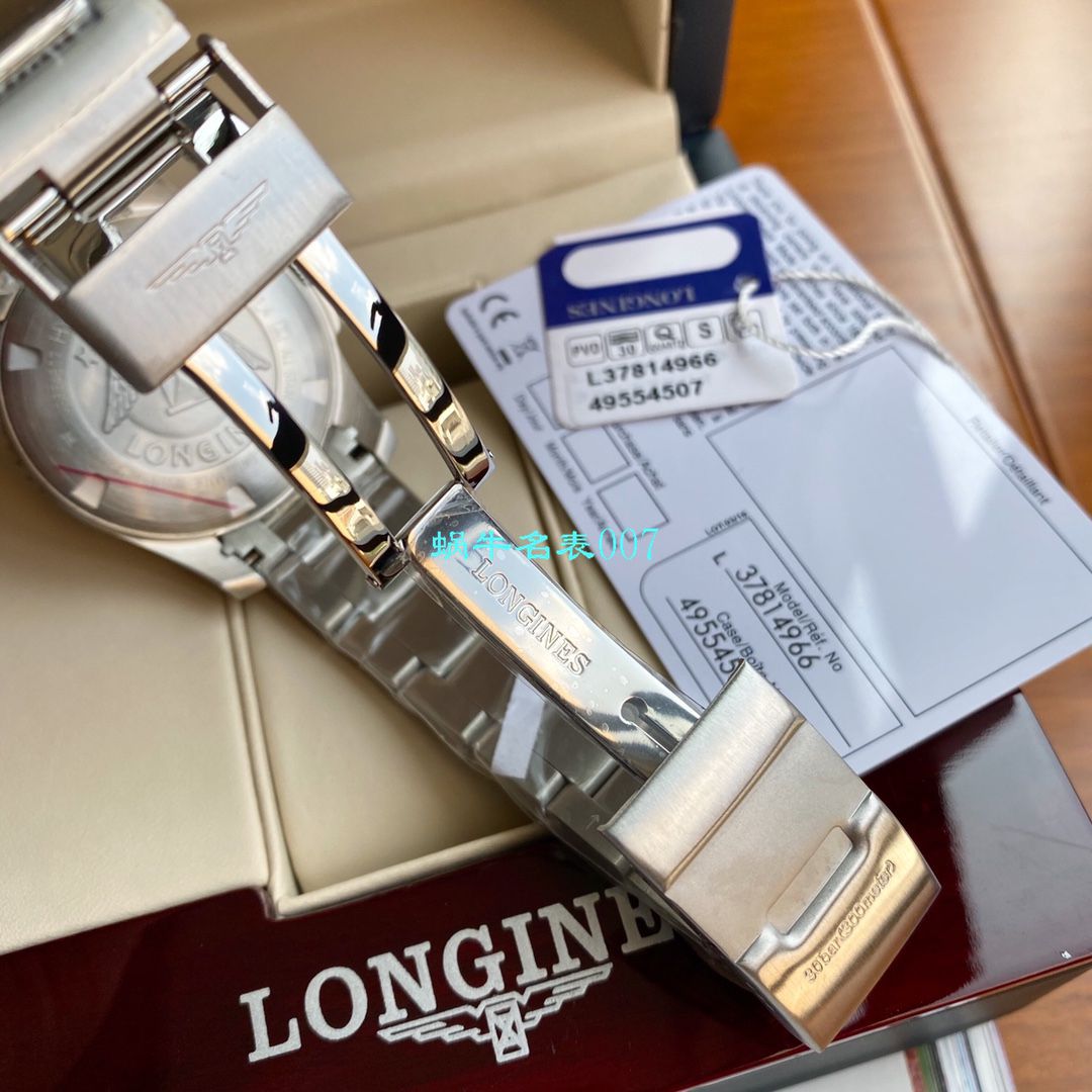 【渠道原单】 Longines 康卡斯潜水系列L3.742.4.96.6 wrist watch  / L117