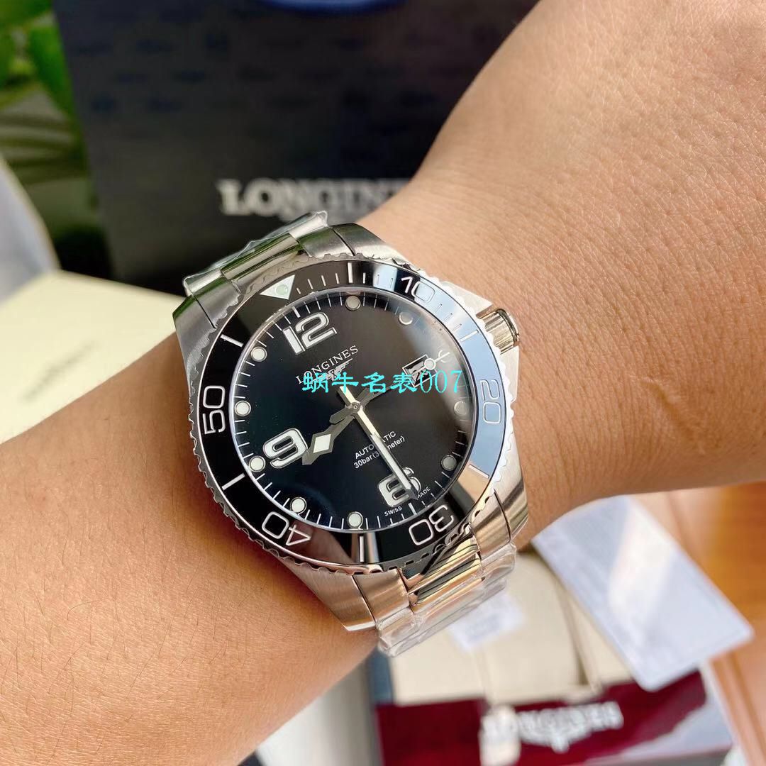 【渠道原单Longines】 Longines 康卡斯潜水系列L3.742.4.56.6 wrist watch  / L116
