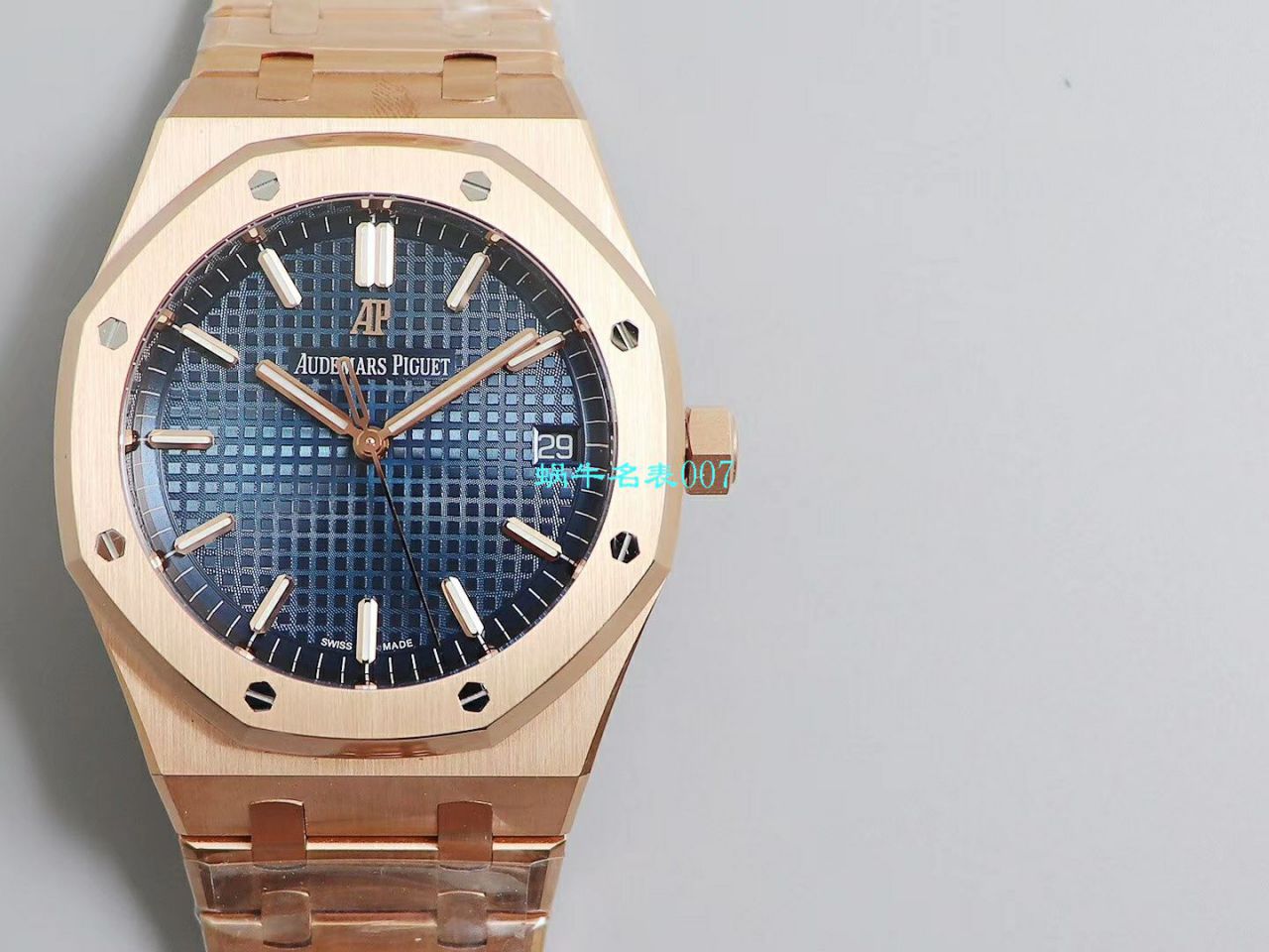 【OM Factory Audemars Piguet复刻高仿表】Audemars Piguet 皇家橡树系列15500OR.OO.1220OR.01，15500OR.OO.D002CR.01 wrist watch  / AP181