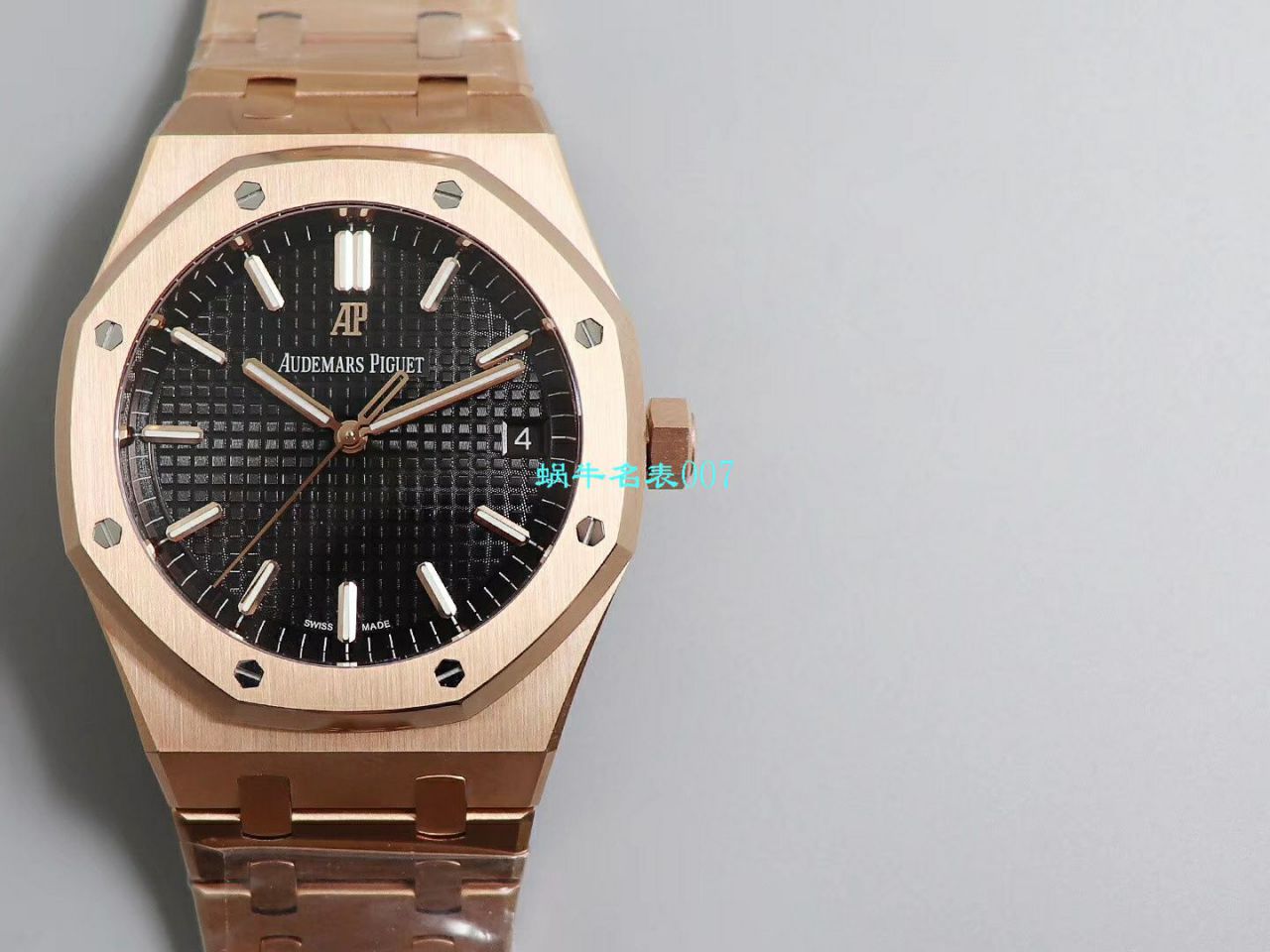 【OM Factory Audemars Piguet复刻高仿表】Audemars Piguet 皇家橡树系列15500OR.OO.1220OR.01，15500OR.OO.D002CR.01 wrist watch  / AP181