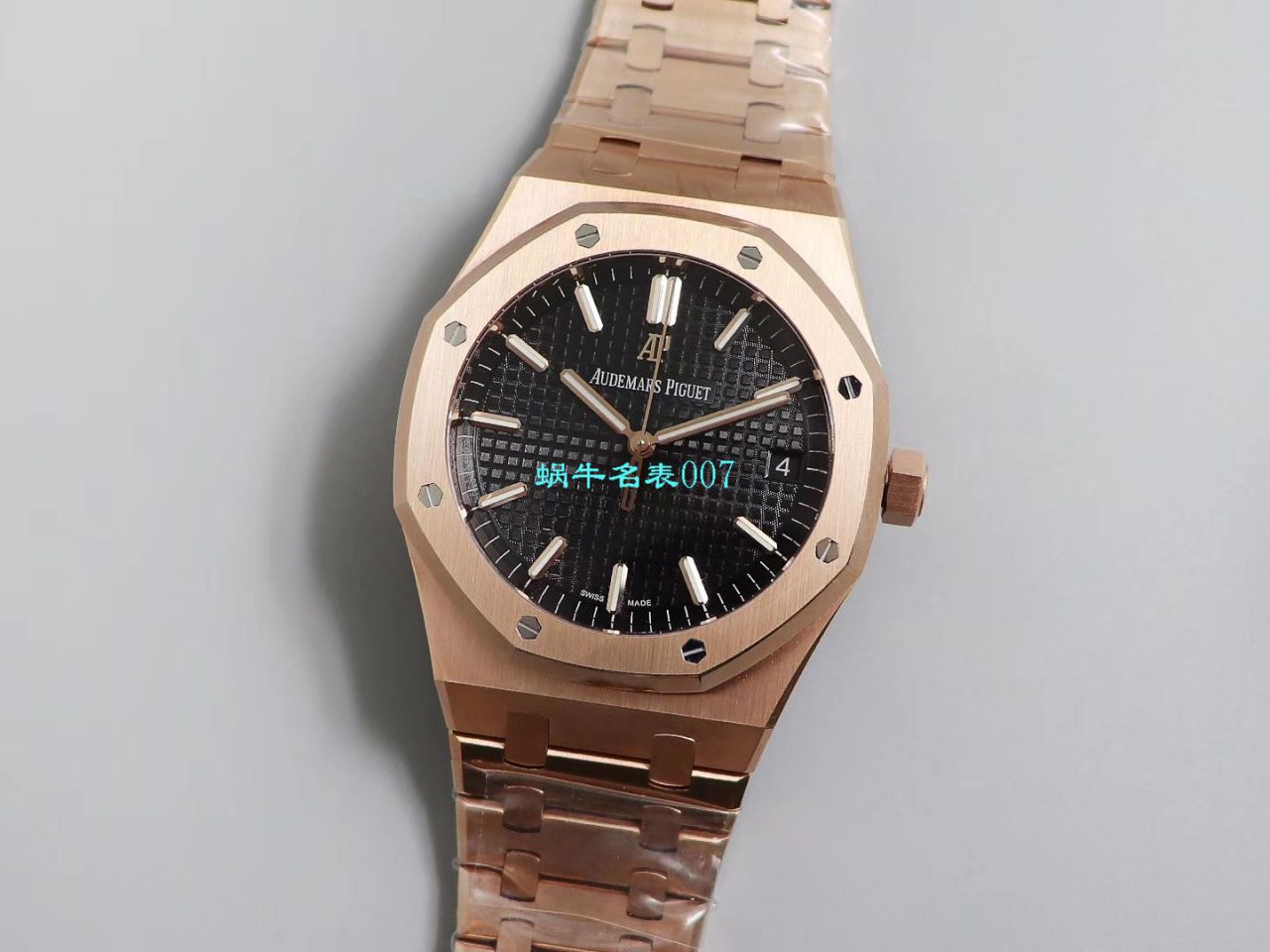 【OM Factory Audemars Piguet复刻高仿表】Audemars Piguet 皇家橡树系列15500OR.OO.1220OR.01，15500OR.OO.D002CR.01 wrist watch  / AP181