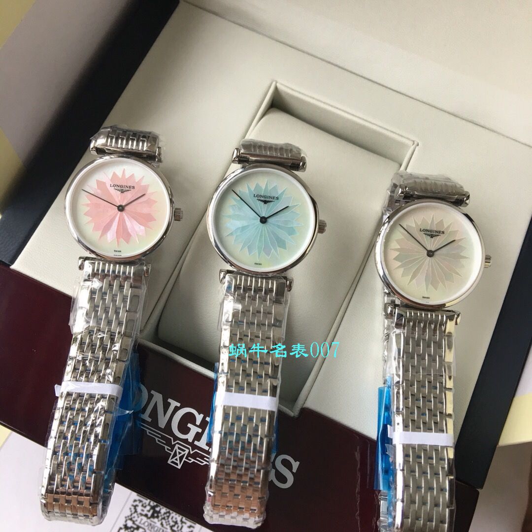 【渠道Longines原单女表】 Longines 嘉岚系列L4.209.4.04.6，L4.209.4.03.6，L4.209.4.05.6 wrist watch  / L126
