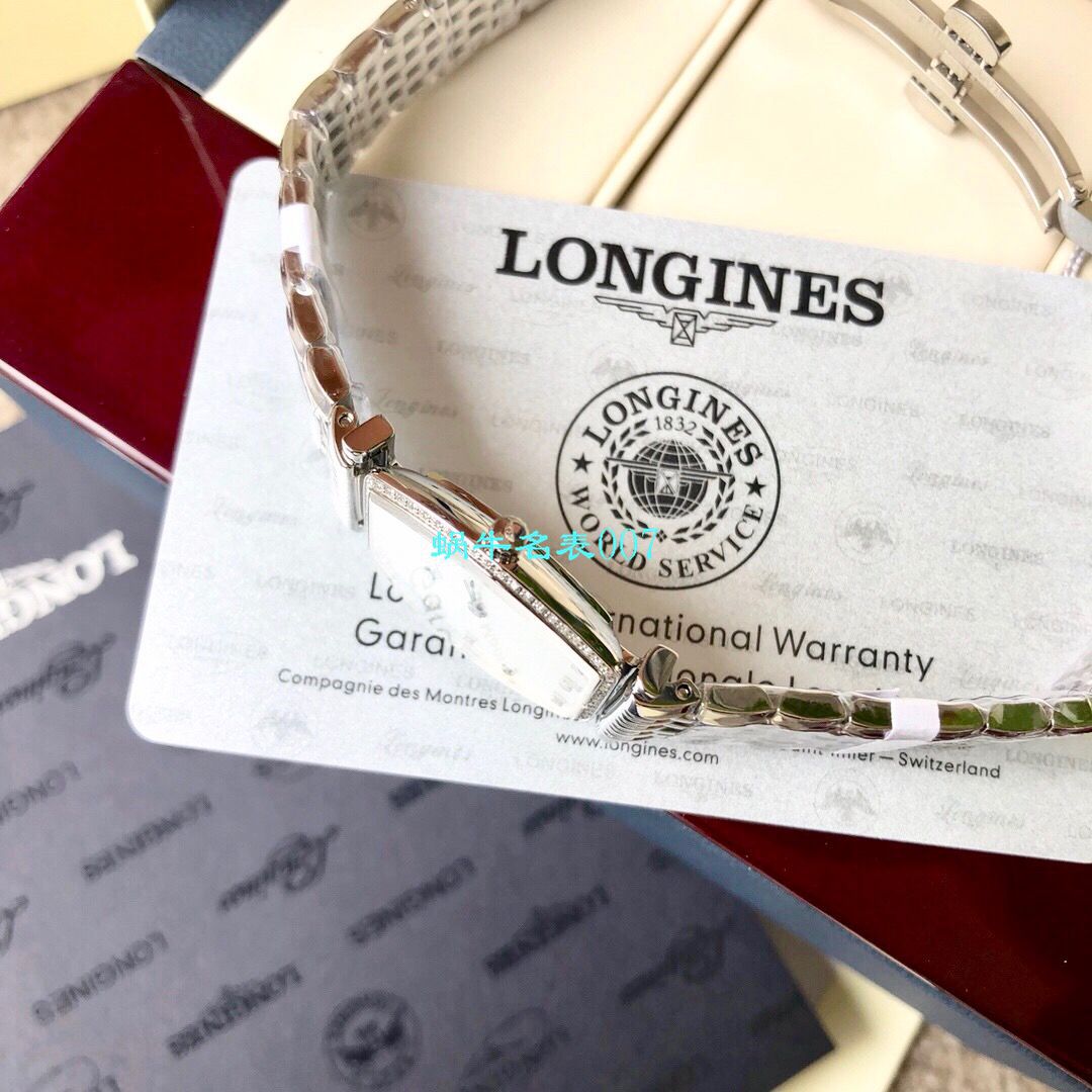 【渠道钻面款真钻原单】 Longines 优雅系列嘉岚L4.288.0.58.6，L4.288.0.87.6女士 wrist watch  / L128