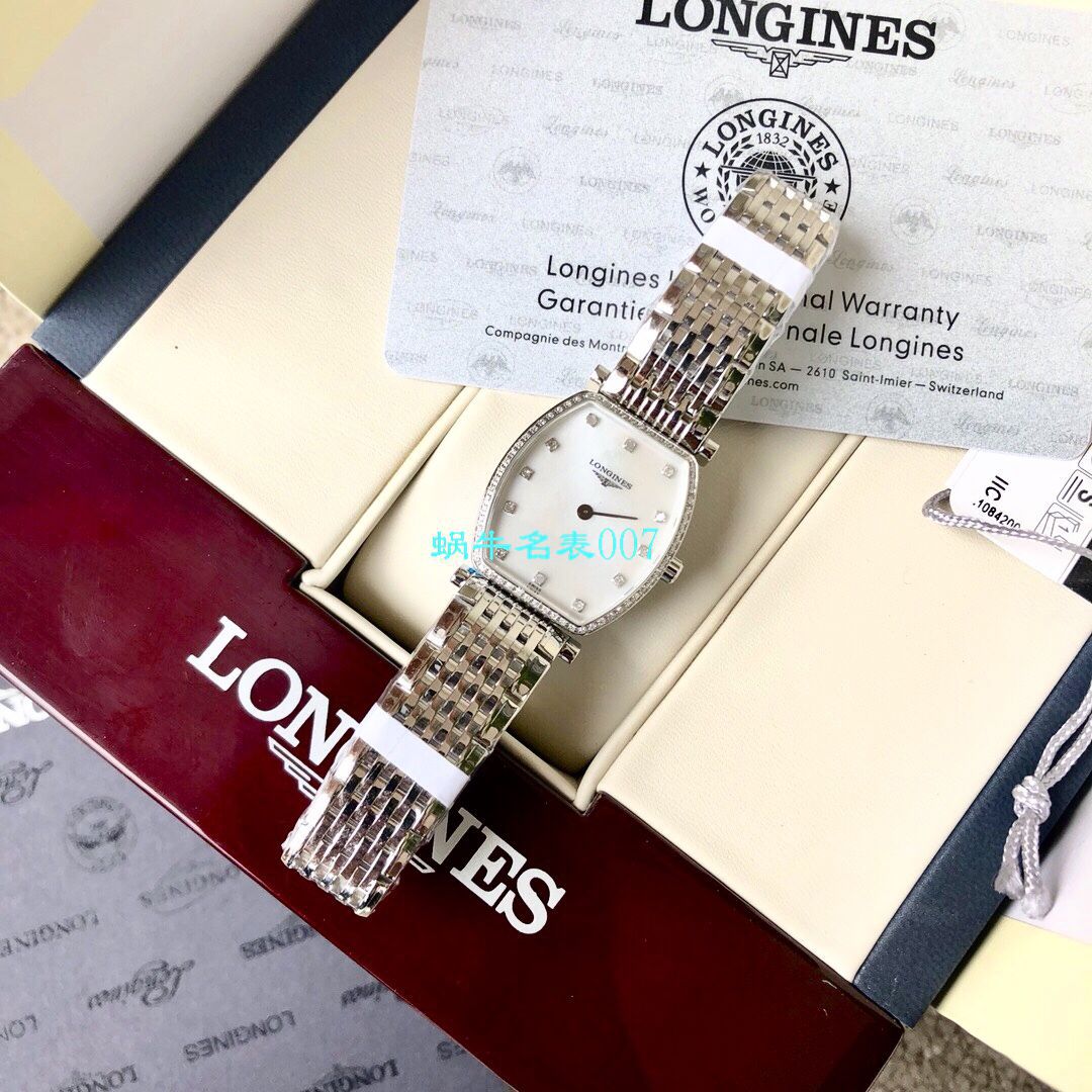 【渠道钻面款真钻原单】 Longines 优雅系列嘉岚L4.288.0.58.6，L4.288.0.87.6女士 wrist watch  / L128