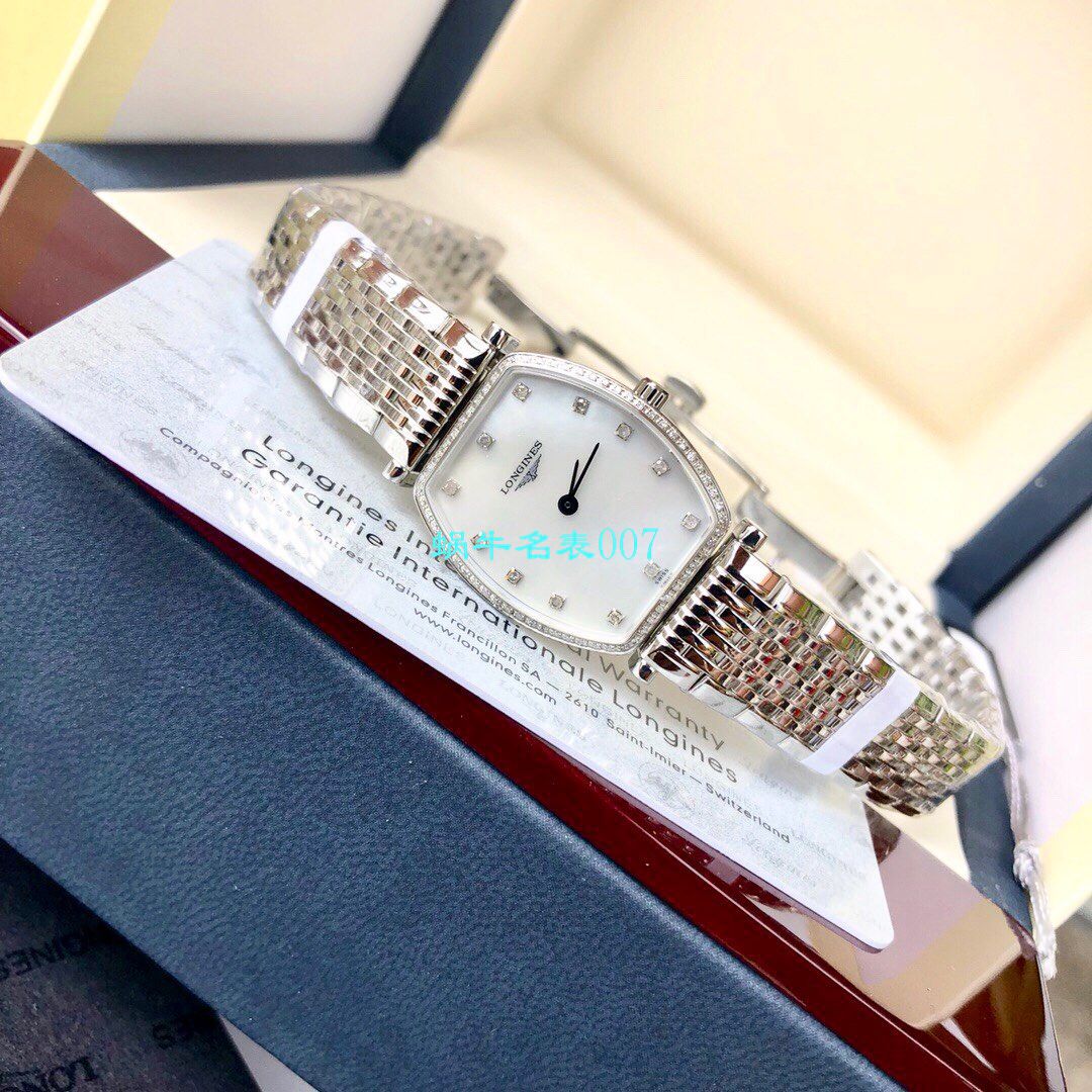 【渠道钻面款真钻原单】 Longines 优雅系列嘉岚L4.288.0.58.6，L4.288.0.87.6女士 wrist watch  / L128