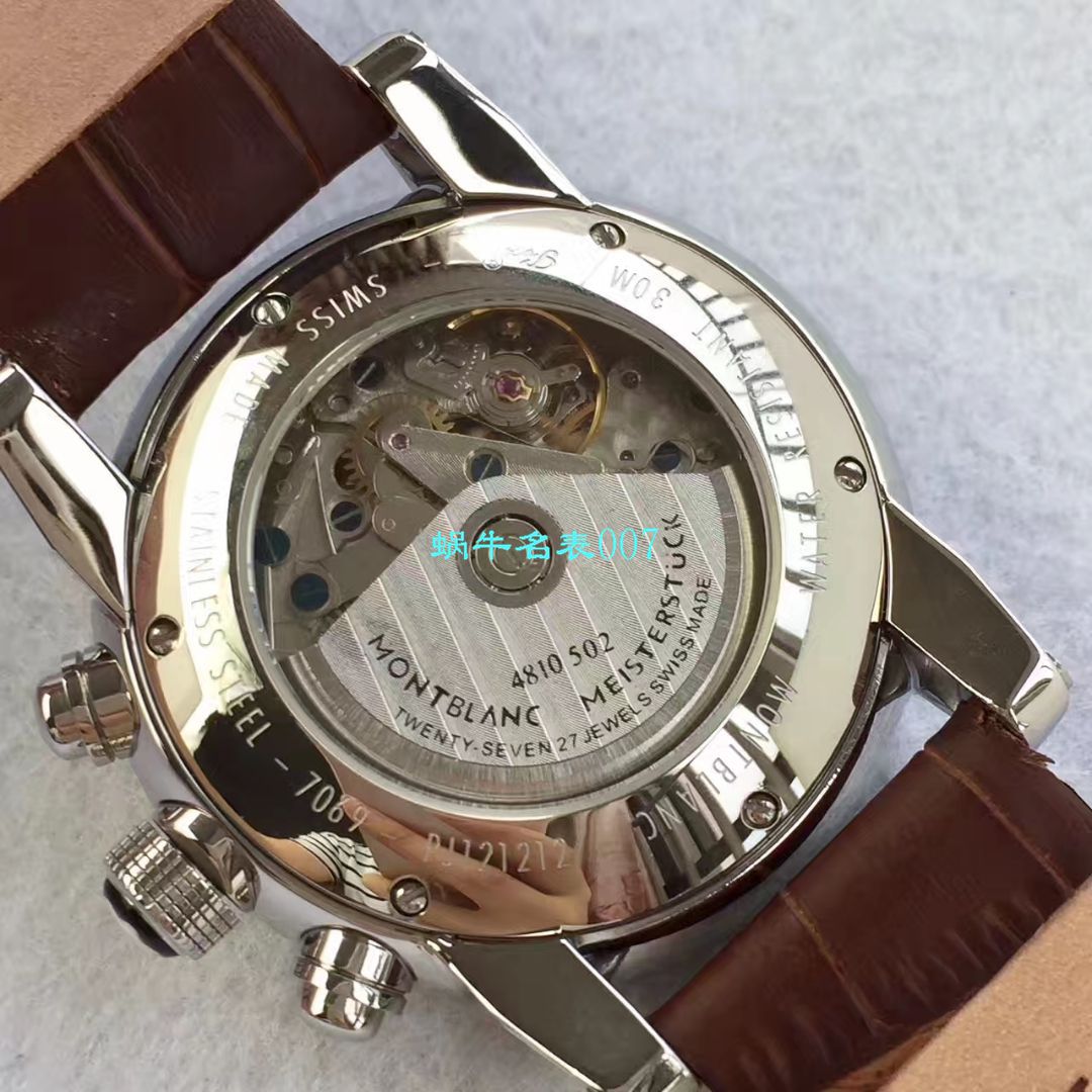 【台湾 Factory 一比一 top 复刻手表】万宝龙时光行者系列09671 wrist watch  / MB010