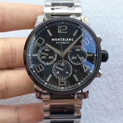 【台湾 Factory MONTBLANC复刻高仿手表】万宝龙时光行者系列李达康书记同款U0103094 wrist watch  / M026