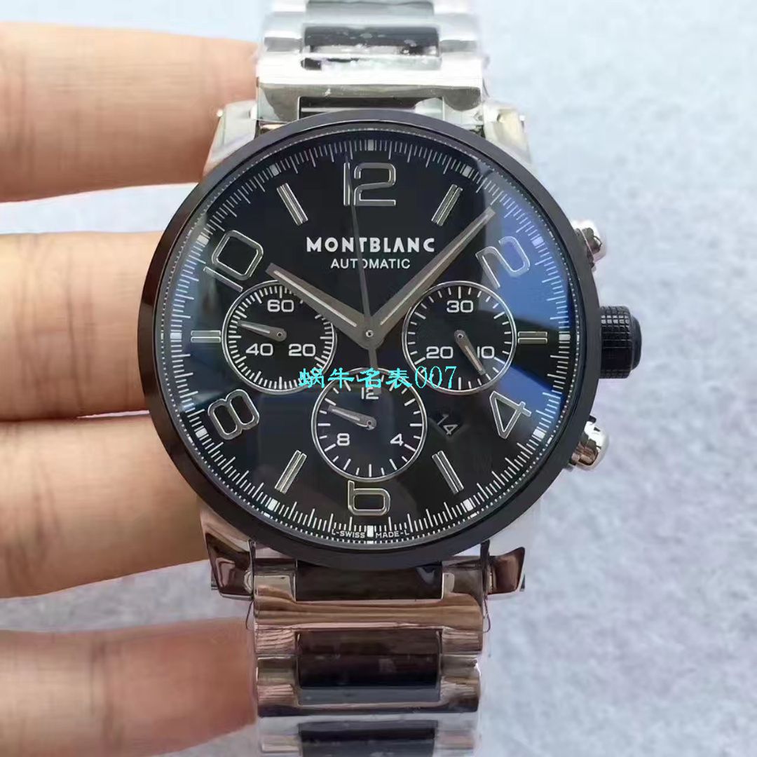 【台湾 Factory MONTBLANC复刻高仿手表】万宝龙时光行者系列李达康书记同款U0103094 wrist watch  / M026
