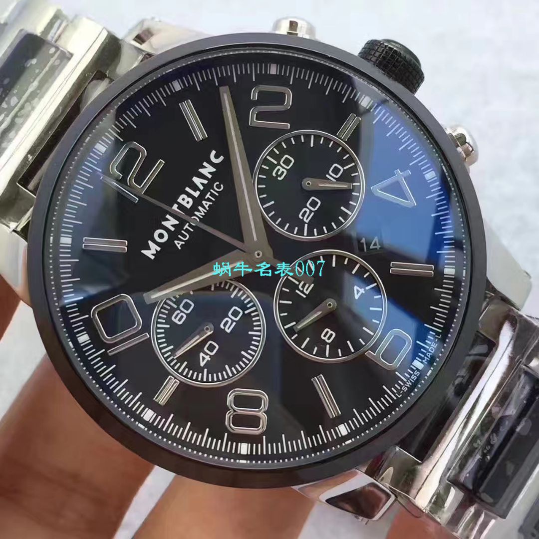 【台湾 Factory MONTBLANC复刻高仿手表】万宝龙时光行者系列李达康书记同款U0103094 wrist watch  / M026