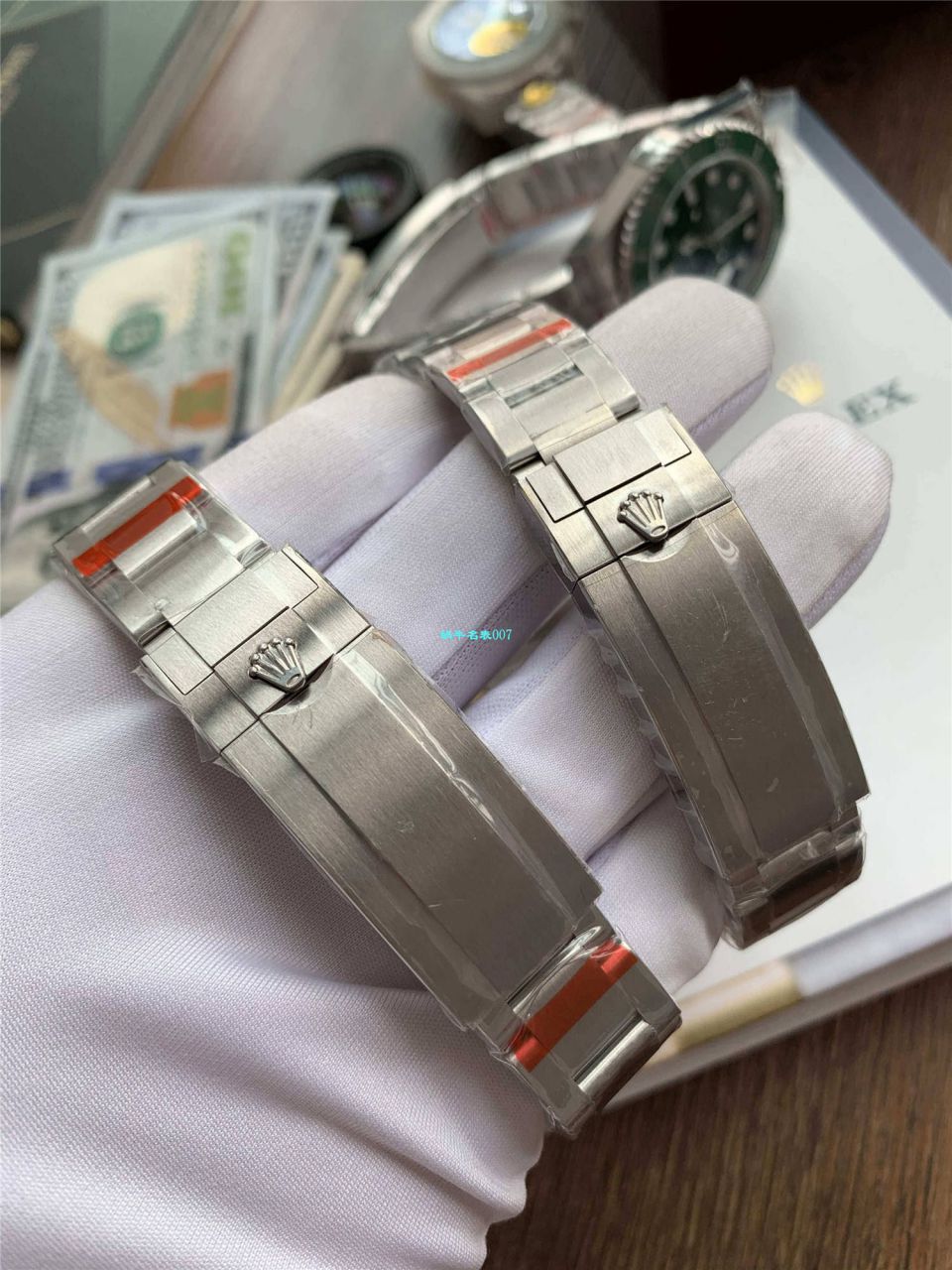 【 Video analysis 最完‎美复刻高仿​Rolex Submariner ‎SUBN Factory V10升​级版】 Rolex  Submariner 型系列116610LV-97200绿盘 wrist watch  / R392
