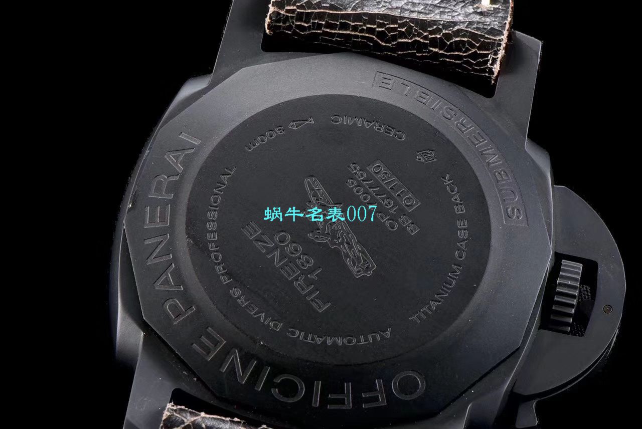 【XF Factory Panerai复刻高仿表】Panerai LUMINOR 1950系列PAM00607 wrist watch  / PAM607