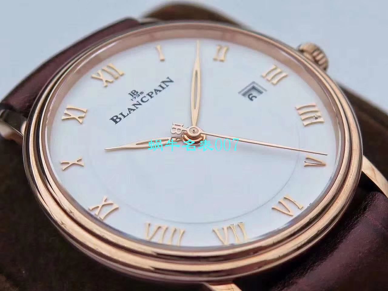 【ZF Factory 复刻高仿表】Blancpain 经典系列6223-3642-55B wrist watch  / BP063
