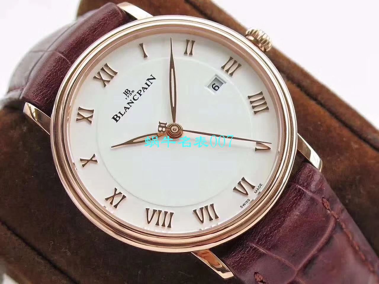 【ZF Factory 复刻高仿表】Blancpain 经典系列6223-3642-55B wrist watch  / BP063