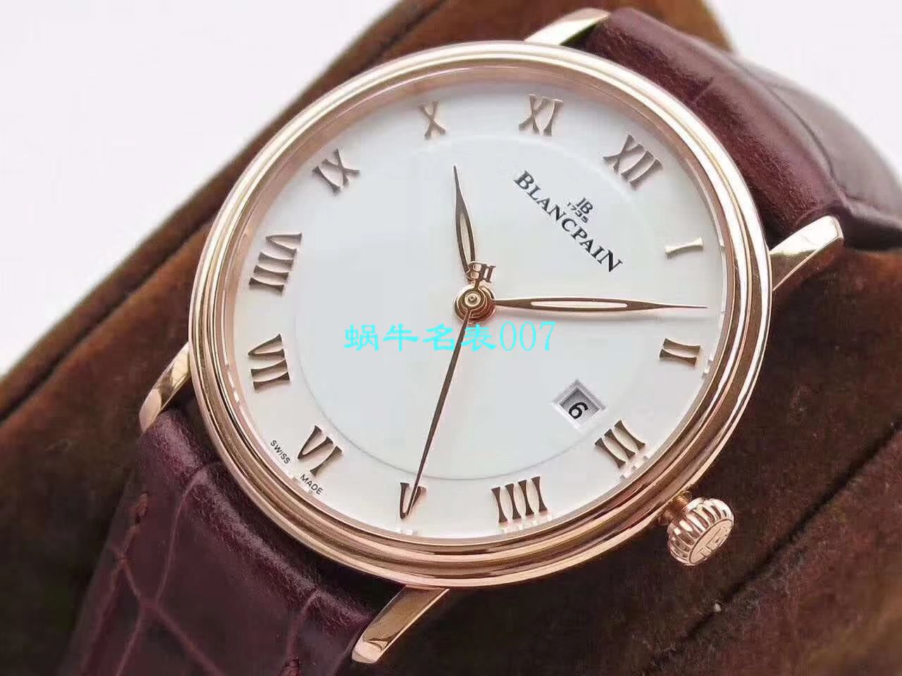 【ZF Factory 复刻高仿表】Blancpain 经典系列6223-3642-55B wrist watch  / BP063