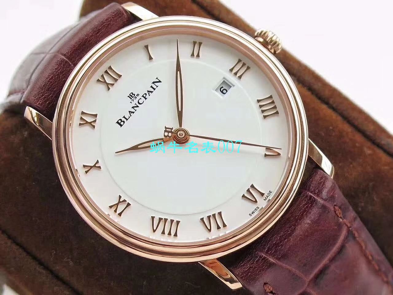 【ZF Factory 复刻高仿表】Blancpain 经典系列6223-3642-55B wrist watch  / BP063