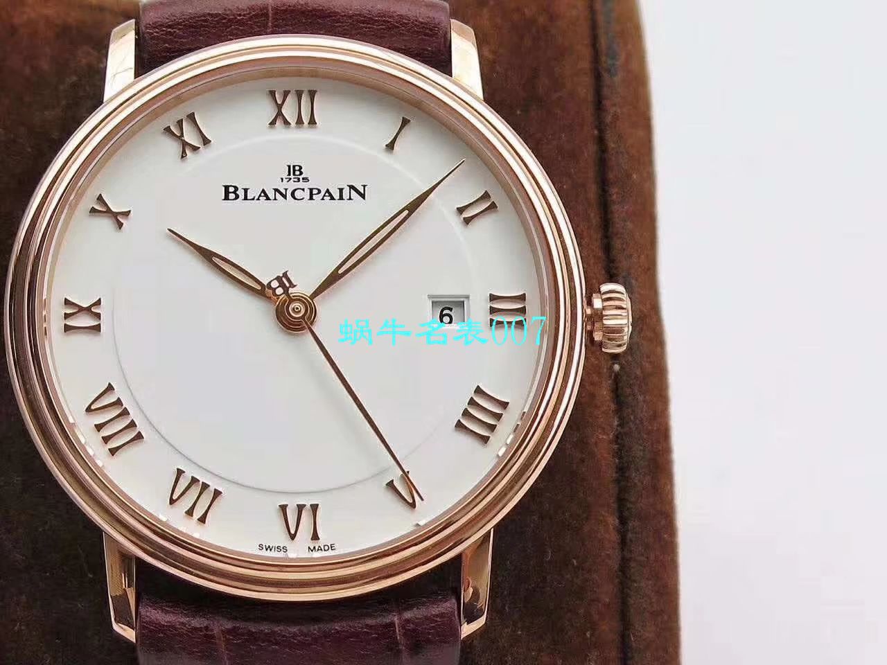 【ZF Factory 复刻高仿表】Blancpain 经典系列6223-3642-55B wrist watch  / BP063
