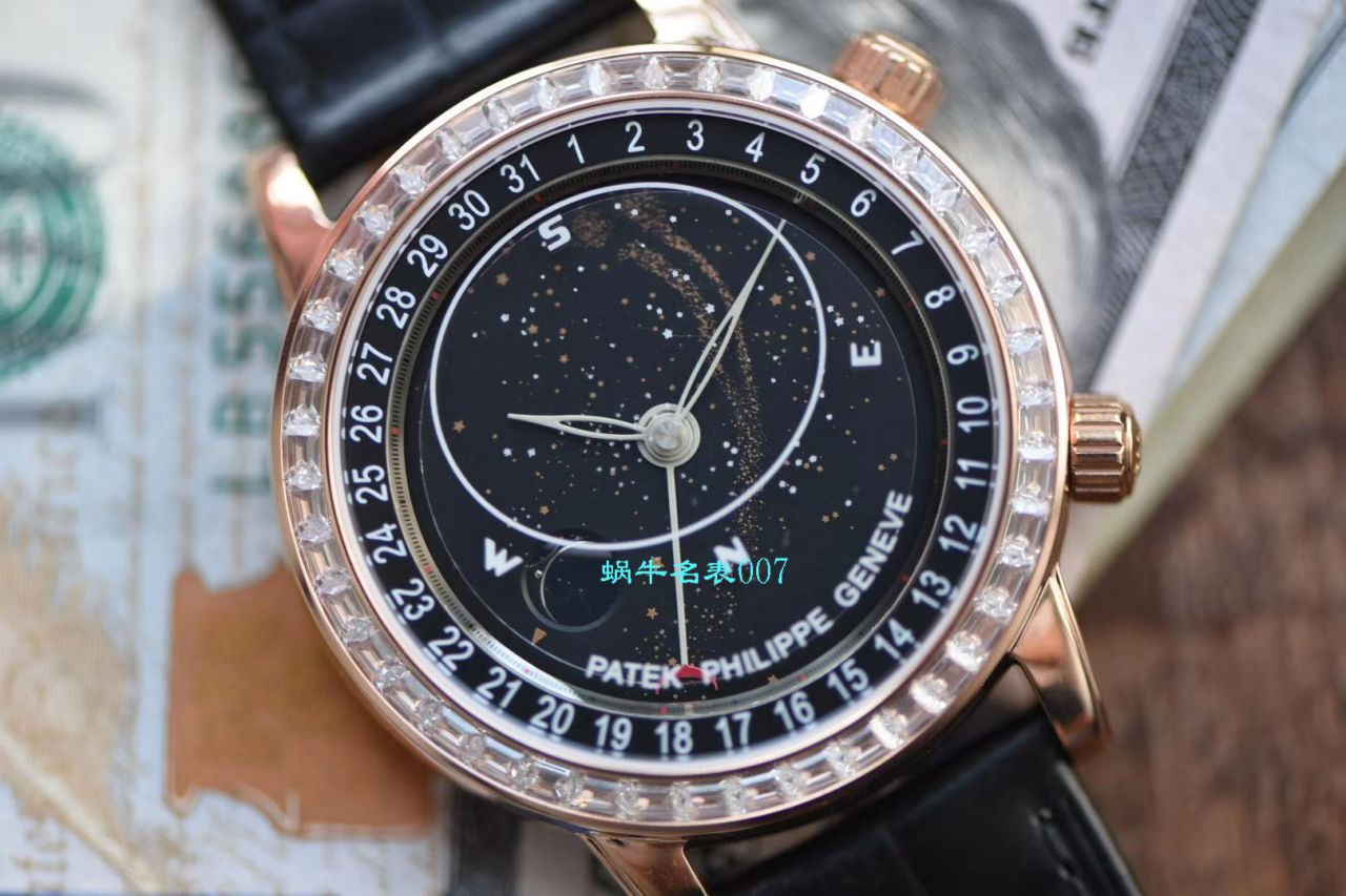【台湾 Factory 最新升级版高仿手表】 PATEK PHILIPPE 超级复杂功能计时系列6104R-001 wrist watch  / BD236