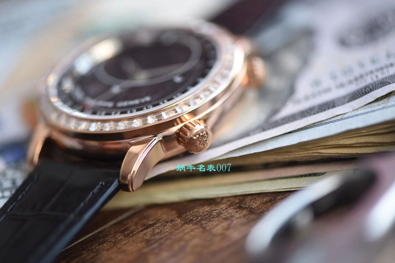 【台湾 Factory 最新升级版高仿手表】 PATEK PHILIPPE 超级复杂功能计时系列6104R-001 wrist watch  / BD236