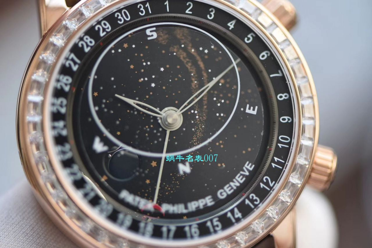 【台湾 Factory 最新升级版高仿手表】 PATEK PHILIPPE 超级复杂功能计时系列6104R-001 wrist watch  / BD236