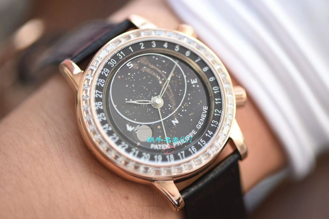 【台湾 Factory 最新升级版高仿手表】 PATEK PHILIPPE 超级复杂功能计时系列6104R-001 wrist watch  / BD236