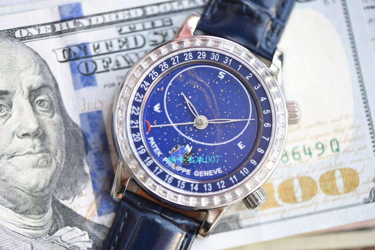 【台湾 Factory 最新升级版高仿手表】 PATEK PHILIPPE 超级复杂功能计时系列6104R-001 wrist watch  / BD236