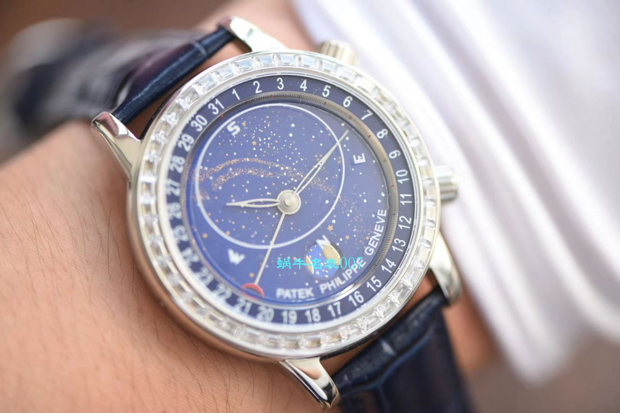 【台湾 Factory 最新升级版高仿手表】 PATEK PHILIPPE 超级复杂功能计时系列6104R-001 wrist watch  / BD236