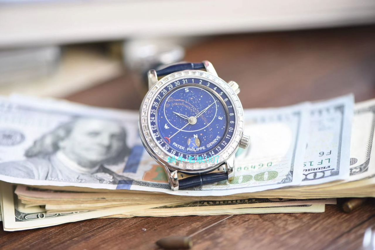 【台湾 Factory PATEK PHILIPPE复刻高仿表】 PATEK PHILIPPE 超级复杂功能计时系列6104R-001 wrist watch  / BD232