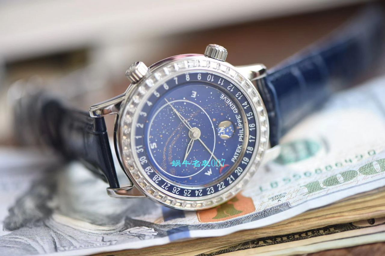 【台湾 Factory PATEK PHILIPPE复刻高仿表】 PATEK PHILIPPE 超级复杂功能计时系列6104R-001 wrist watch  / BD232