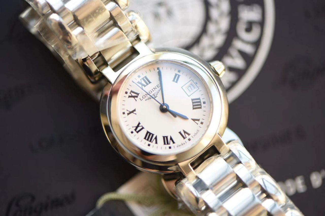 【渠道原单女表】 Longines 优雅 PRIMALUNA心月系列L8.110.4.71.6 wrist watch  / L122