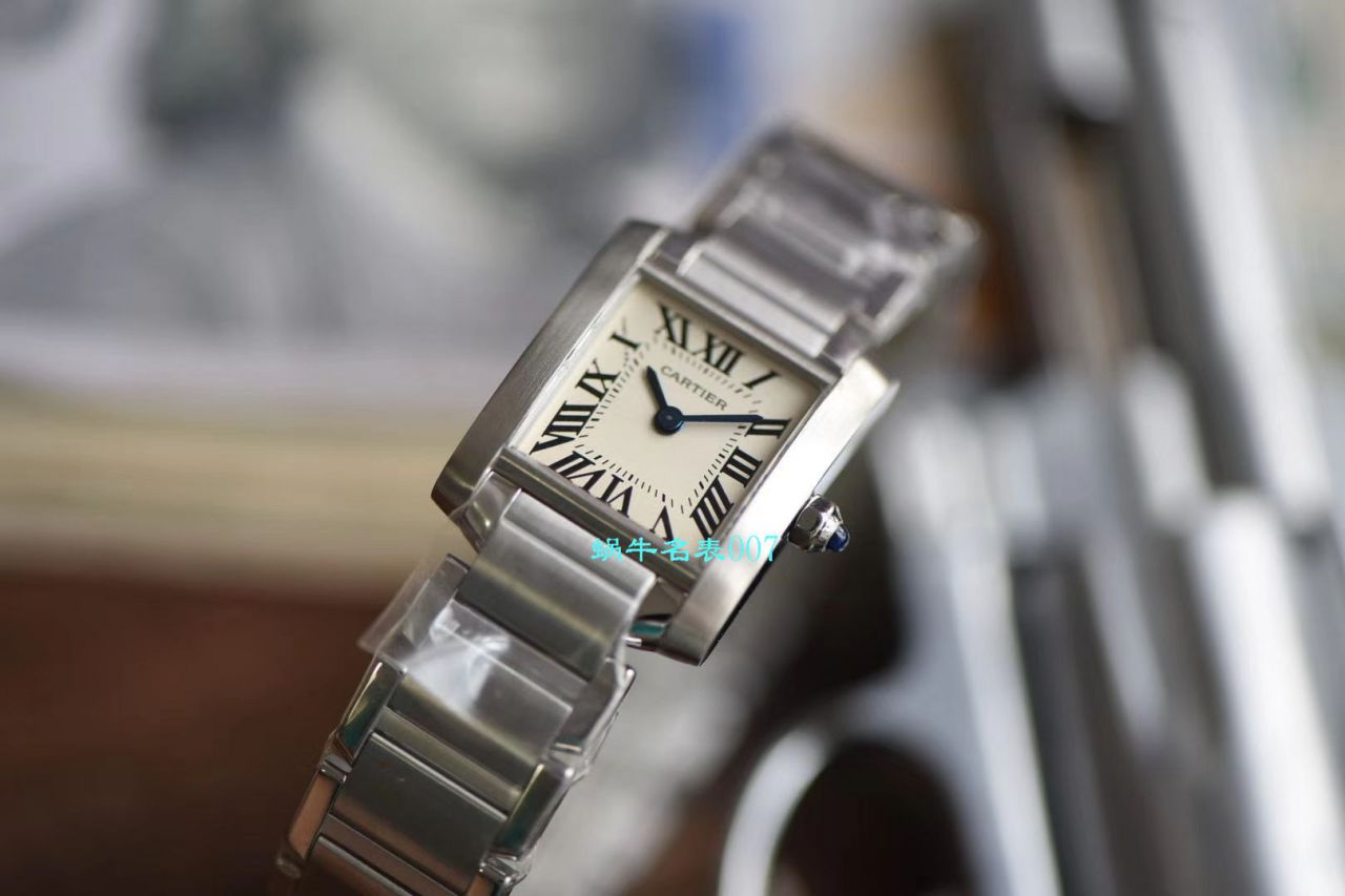 【8848 Factory  Cartier 法国坦克复刻高仿女表】 Cartier  坦克系列W50012S3 wrist watch  / K232